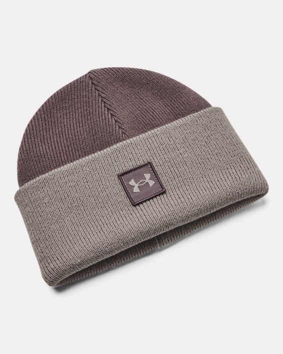 Men's UA Halftime Shallow Cuff Beanie in Gray image number 0